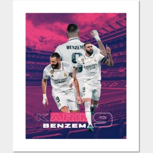 Karim Benzema 9 Posters and Art